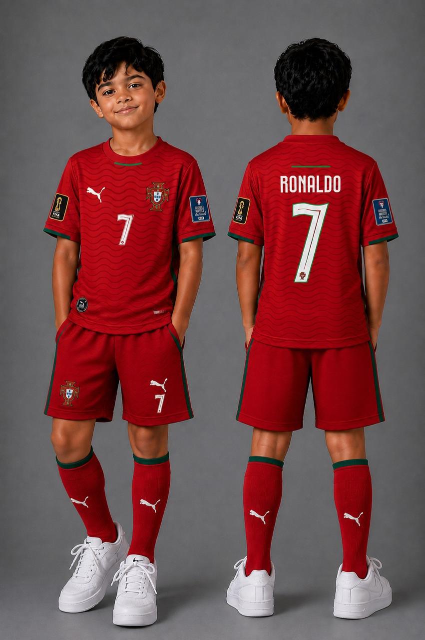 Portugal Home 26/27 Kids Kit
