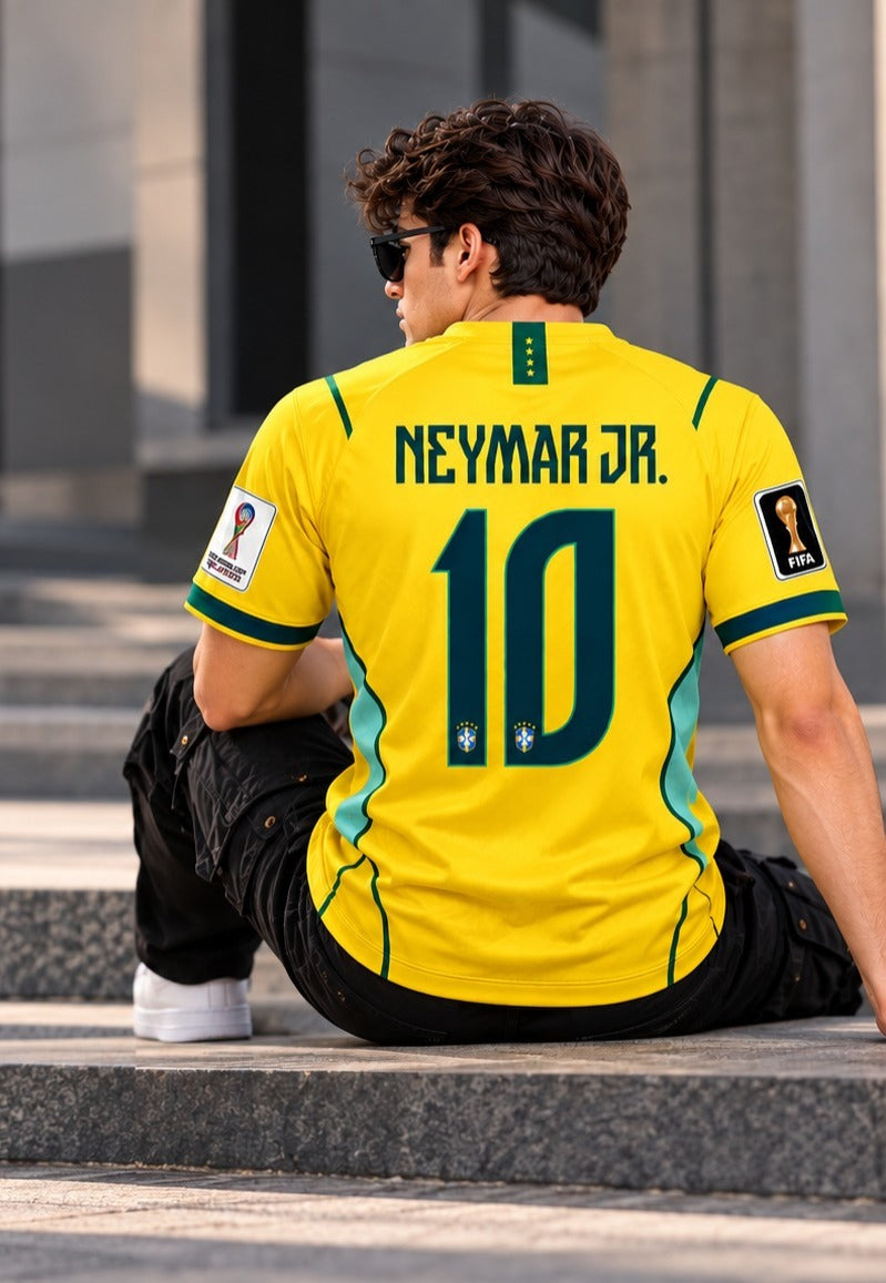 BRAZIL WORLD CUP 26/27 HOME JERSEY