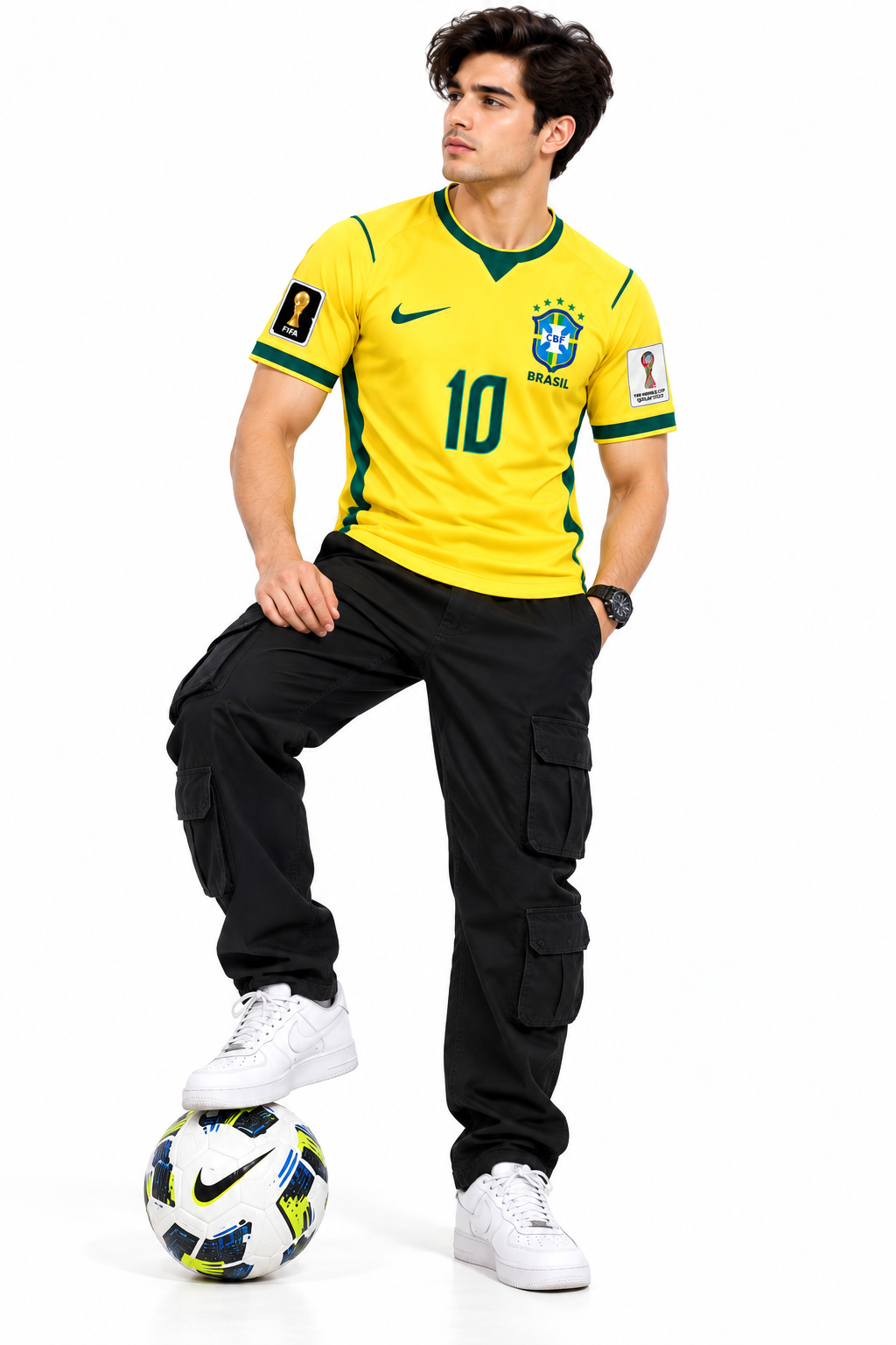 BRAZIL WORLD CUP 26/27      HOME JERSEY