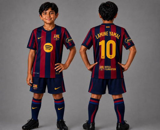 Barcelona Home 26/27 Kids Kit